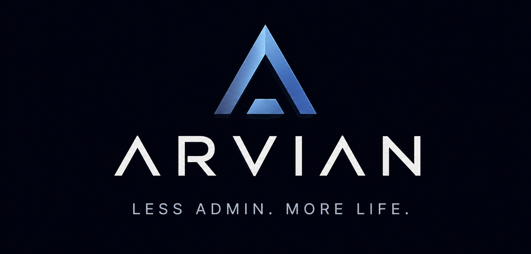 Arvian — Less admin. More life.